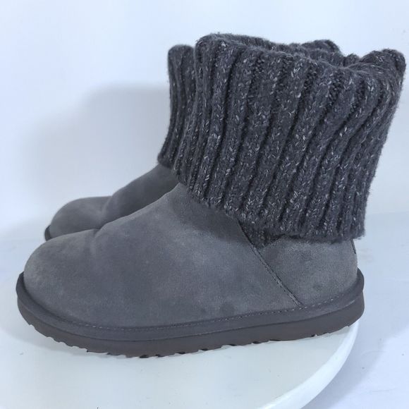 UGG Australia Cambridge Boot 1006013 Grey Suede Woman's US Size 8 Read - Picture 2 of 16
